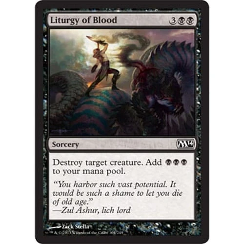 Liturgy of Blood (foil)