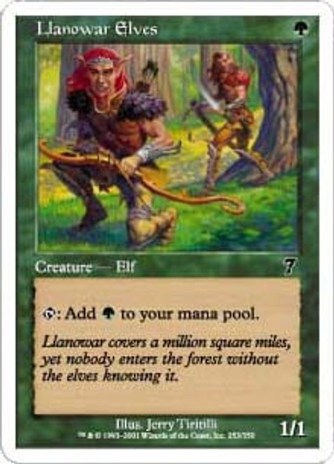 Llanowar Elves (foil) | 7th Edition