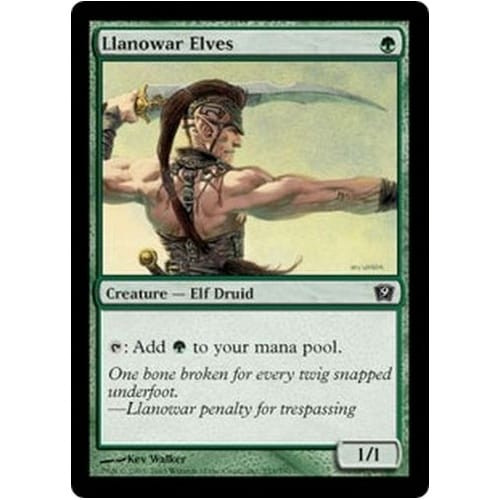 Llanowar Elves (foil)