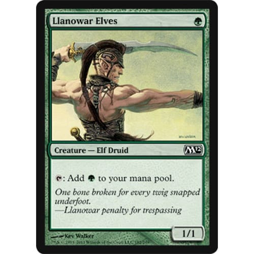 Llanowar Elves (foil)