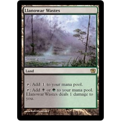 Llanowar Wastes (foil)