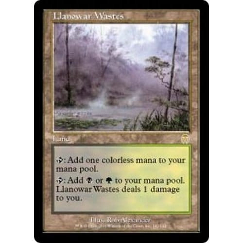 Llanowar Wastes (foil)