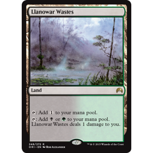 Llanowar Wastes (foil)
