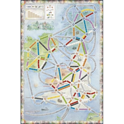 Ticket to Ride Map Collection: Volume 5 - United Kingdom & Pennsylvania (Expansion)