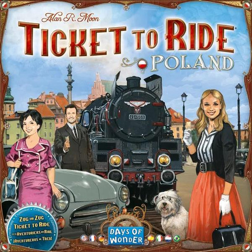 Ticket to Ride Map Collection: Volume 6.5 Poland (Polish/ English Rules Included)