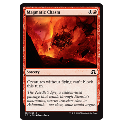 Magmatic Chasm (foil) | Shadows Over Innistrad