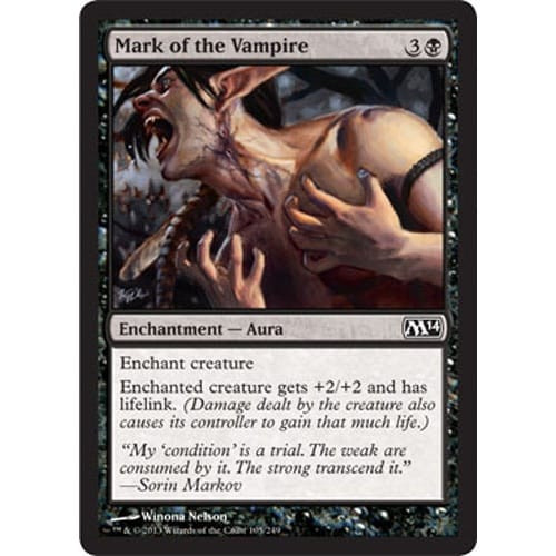 Mark of the Vampire (foil) | Magic 2014 Core Set