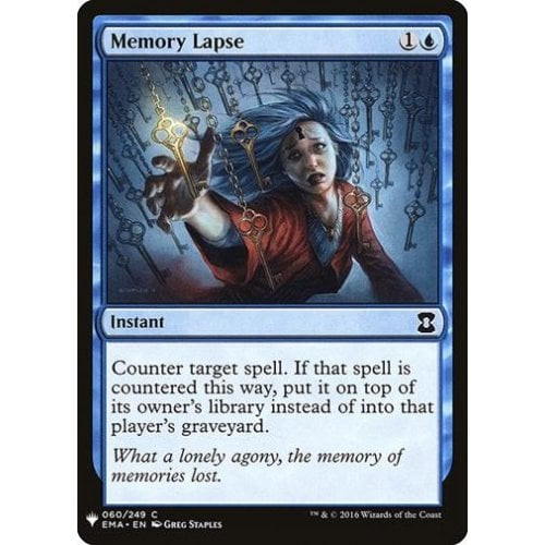 Memory Lapse