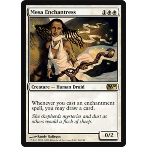 Mesa Enchantress (foil) | Magic 2010 Core Set