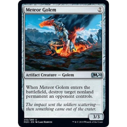 Meteor Golem (foil)