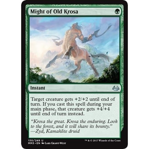 Might of Old Krosa (foil) | Modern Masters 2017 Edition