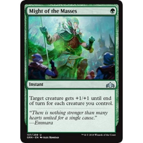 Might of the Masses | Guilds of Ravnica