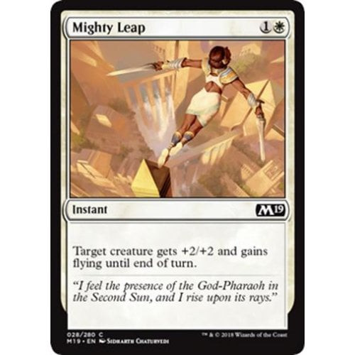 Mighty Leap (foil) | Core Set 2019