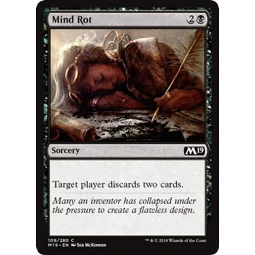 Mind Rot (foil) | Core Set 2019