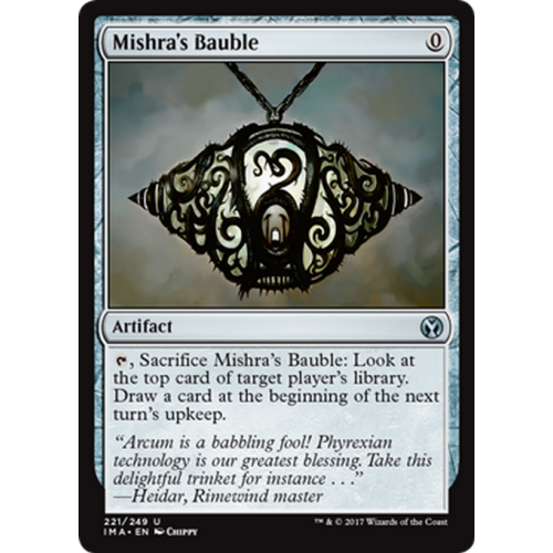 Mishra's Bauble (Foil)