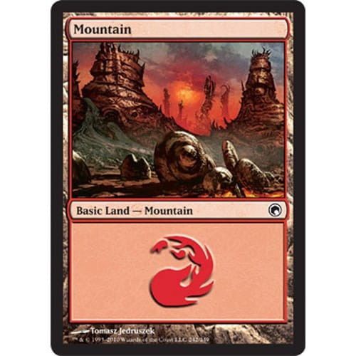 Mountain (#242) | Scars of Mirrodin