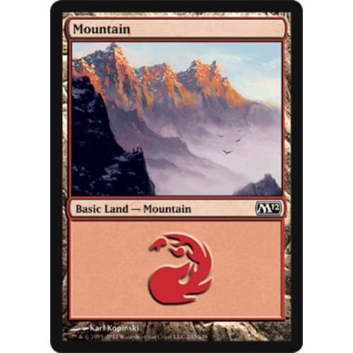 Mountain (#243) | Magic 2012 Core Set