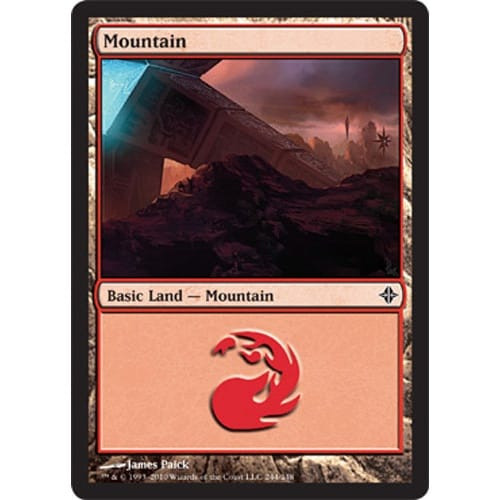Mountain (#244) | Rise of the Eldrazi