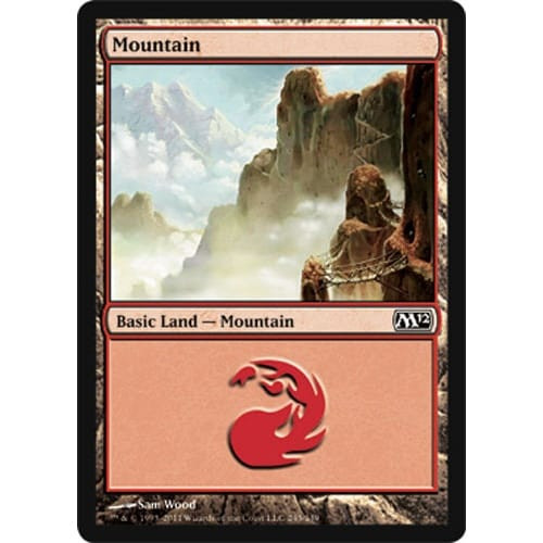 Mountain (#245) | Magic 2012 Core Set