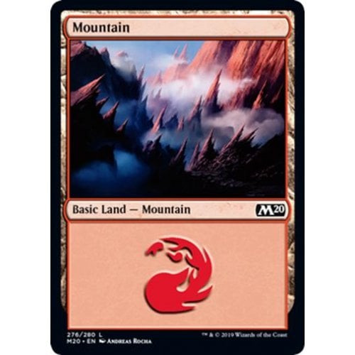 Mountain (#276) (foil) | Core Set 2020