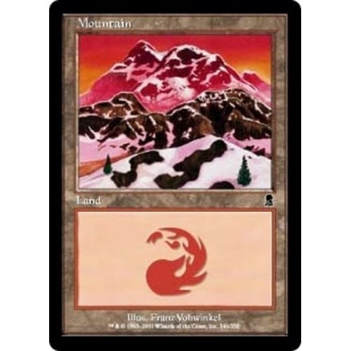 Mountain (#344) (foil) | Odyssey