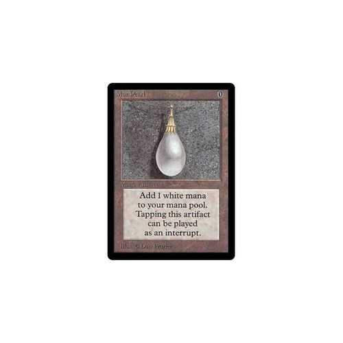 MTG Mox Pearl プレイマット ダン・フレイザーのサイン入り
