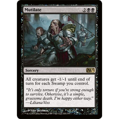 Mutilate (foil) | Magic 2013 Core Set