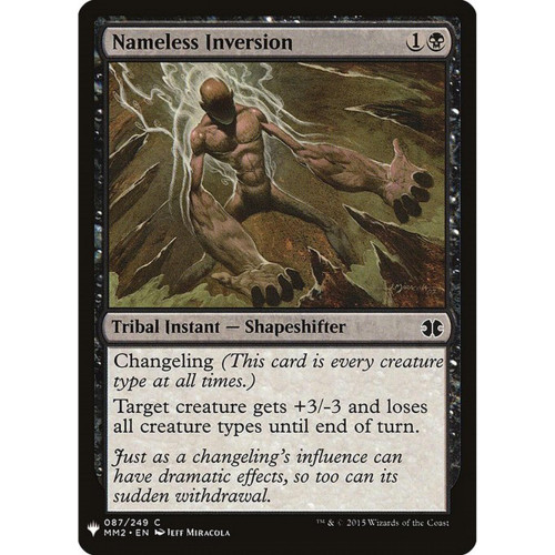 Nameless Inversion | Mystery Booster
