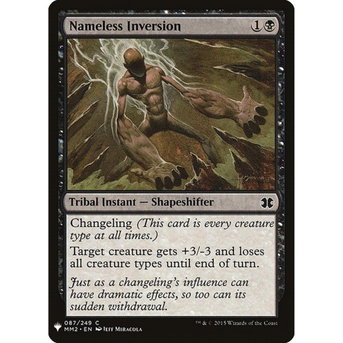 Nameless Inversion