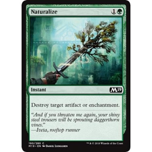 Naturalize (foil) | Core Set 2019