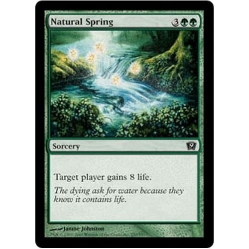 Natural Spring (foil) | 9th Edition