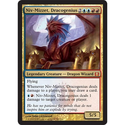 Niv-Mizzet, Dracogenius (foil)