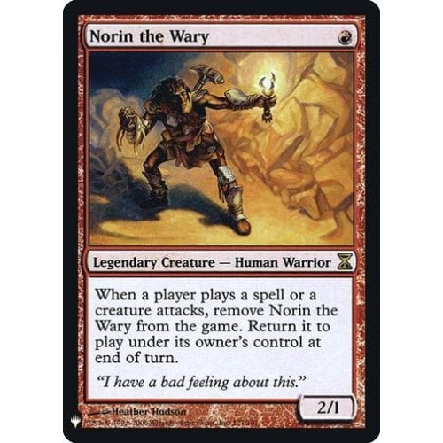 MTG Norin the Wary Foil 4枚セット Norin the Wary | Magic Madhouse