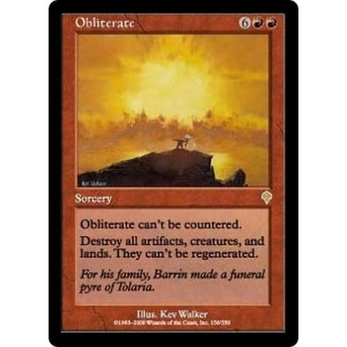 Obliterate (foil)