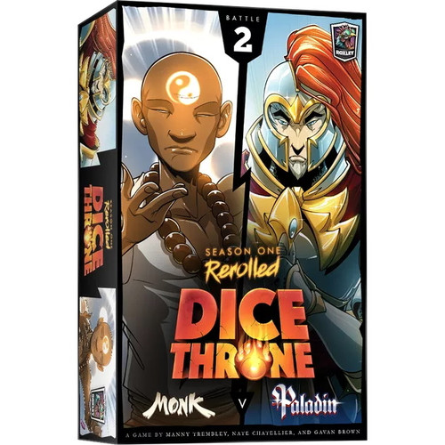 Dice Throne: Season One ReRolled - Monk vs. Paladin