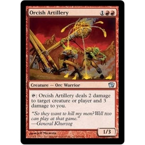 Orcish Artillery (foil)