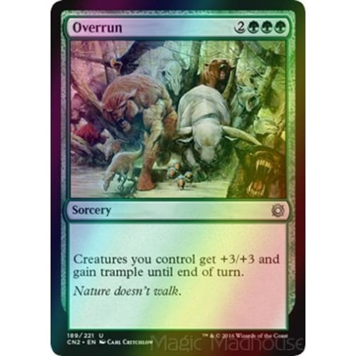 Overrun (foil) | Conspiracy: Take the Crown