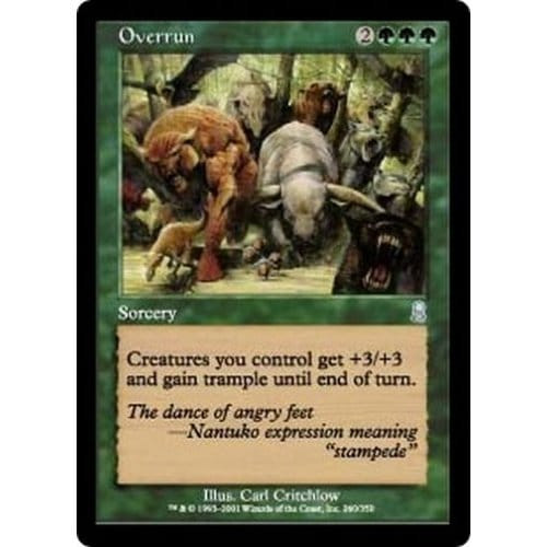 Overrun (foil)