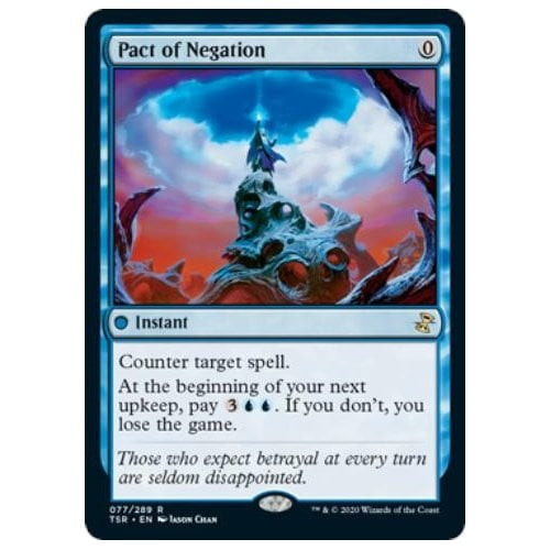 Pact of Negation (foil) | Time Spiral Remastered