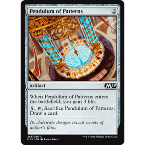 Pendulum of Patterns (Planeswalker Deck Card) | Core Set 2019