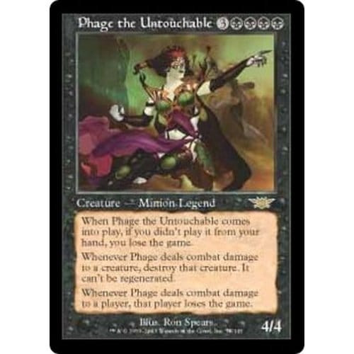 Phage the Untouchable (foil) | Legions