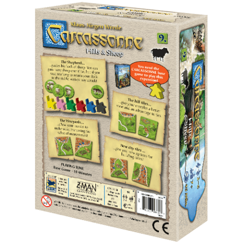 Carcassonne: Expansion 9 - Hills & Sheep