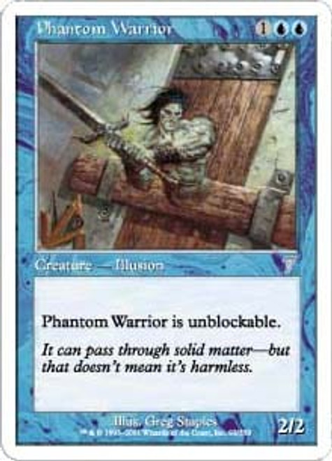 Phantom Warrior (foil) | 7th Edition