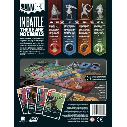Unmatched: Battle of Legends, Volume One