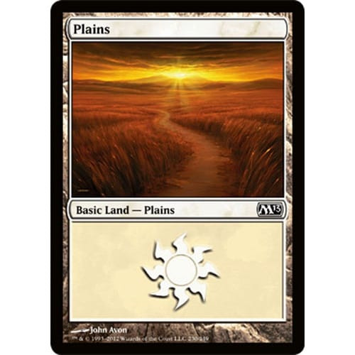 Plains (#230) | Magic 2013 Core Set