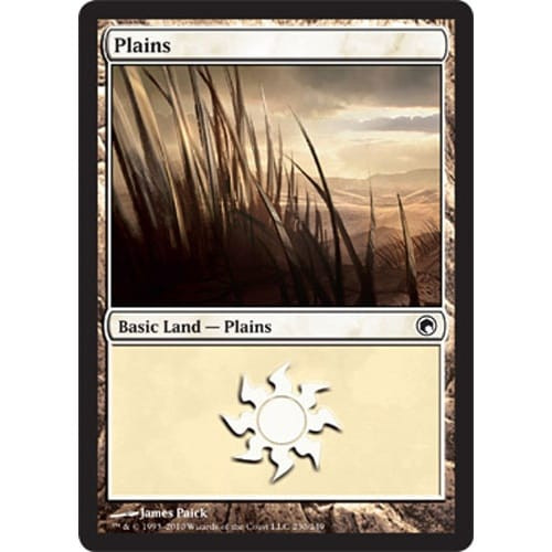 Plains (#230) | Scars of Mirrodin