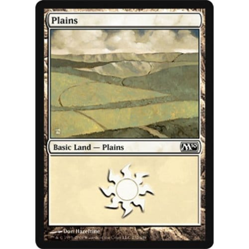 Plains (#232) (foil) | Magic 2010 Core Set