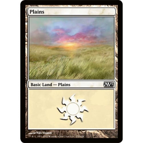 Plains (#232) | Magic 2013 Core Set