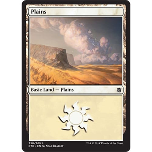 Plains (#250) (foil) | Khans of Tarkir