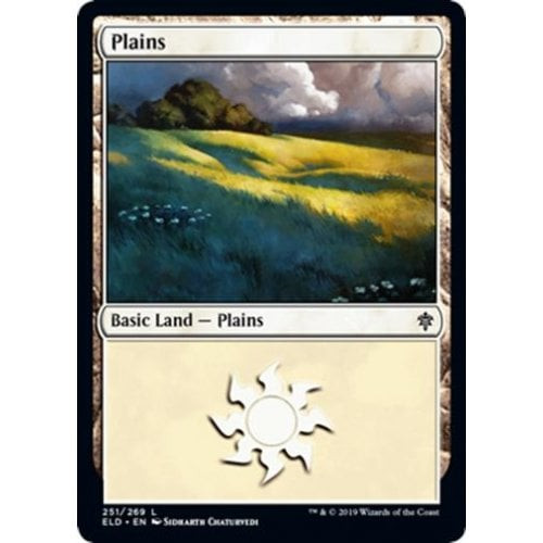 Plains (#251) | Throne of Eldraine